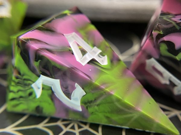 Petrified || 8 Piece Gothic Dice Set - Image 5