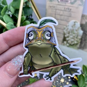 Toad Knight | Glossy Waterproof Sticker