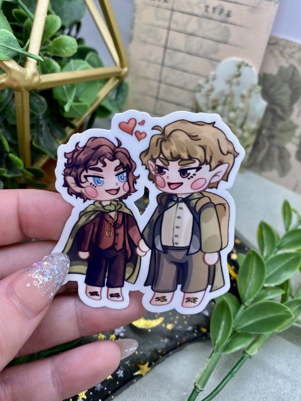 Loving Hobbits || Waterproof Glossy Sticker