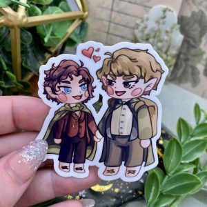 Loving Hobbits || Waterproof Glossy Sticker