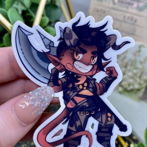 Fiery Engine || Waterproof Glossy Sticker