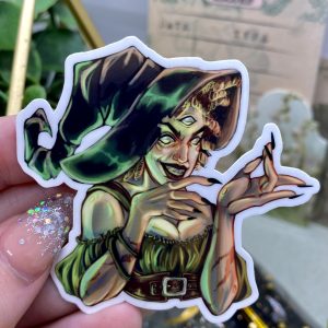 Wench Witch || Waterproof Glossy Sticker