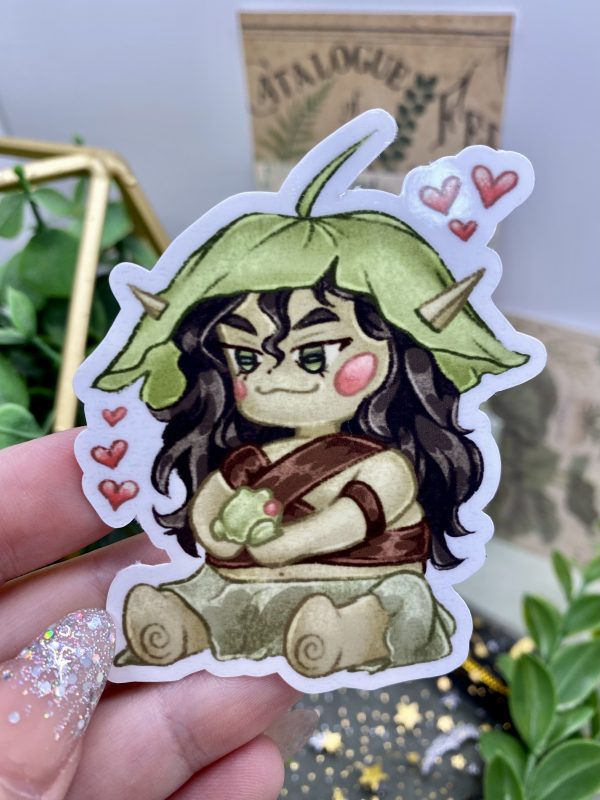 The Bog Witch & Henry || Waterproof Glossy Sticker
