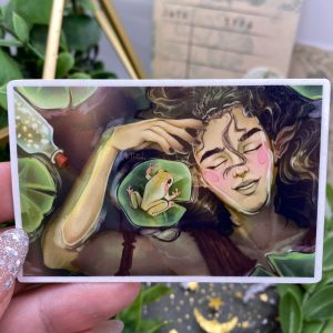 Serenity Print || Waterproof Glossy Sticker