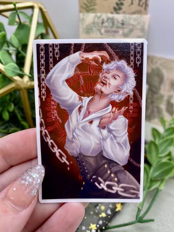 Breaking The Chains Print || Waterproof Glossy Sticker